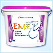 Vopsea emulsionata superlavabila ”Emex”