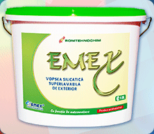 Vopsea Emulsionata Lavabila Silicatica Exterior “Emex”